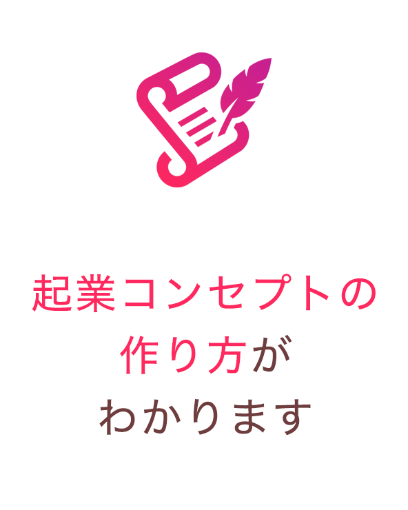 起業コンセプトの作り方がわかります